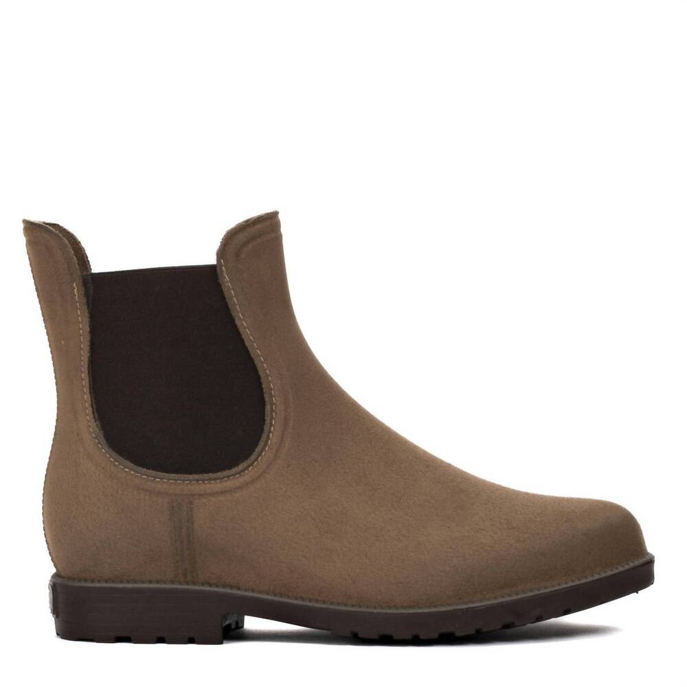 NEW WET KNOT women's sloane boot in tan